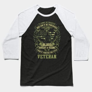 VETERAN T-Shirt Baseball T-Shirt